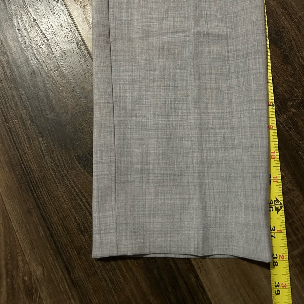 Women's Banana Republic Ryan Light Gray Mid-Rise Slacks Polyester Blend Size 6 - Picture 5 of 7